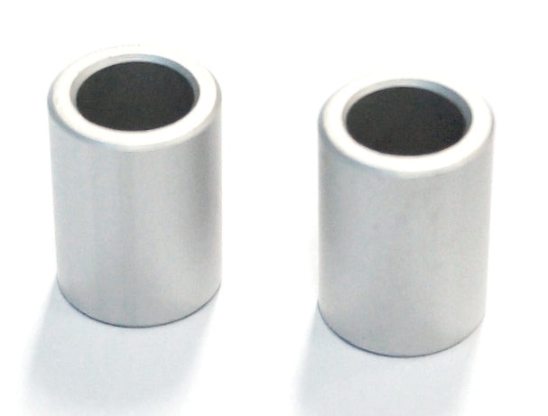 Rear spacers 12 x 8.05 x16.5mm; Silver, sold in Pairs