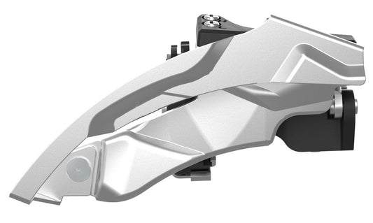 FRONT DERAILLEUR 3 Speed, Clamp Mount, Dual Pull, 34.9 BLACK