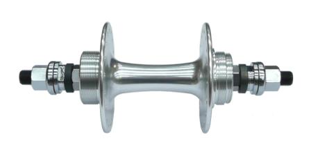 Hub Sturmey Archer 36H rear Silver Double Sided Sealed Bearing High Flange Track HBT30R - 120/130mm O.L.D.