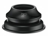 HEADSET Tapered, 1.1/8" - 1.5" BLACK Semi-Integrated, threadless, alloy, 28.6/44-55/39.76 (Loose ball - Caged)