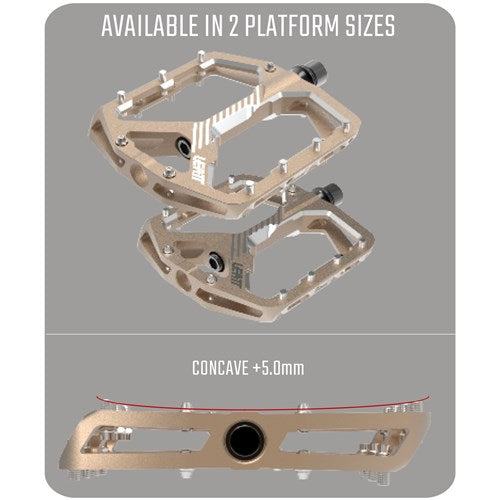 Pedal All Mtn 6.0 Flat Narrow - 100mm Frost Bronze