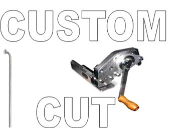 CUSTOM CUT SPOKE - J Hook, 14G Mach 1 SILVER - CUT 315mm down TO SPECIFIC SIZE (Please advise your Length)