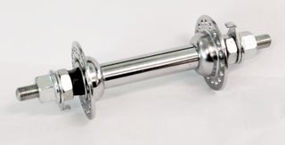 HUB Front, Nutted, Chrome Steel 36H (5/16 Axle @ 100mm OLD)