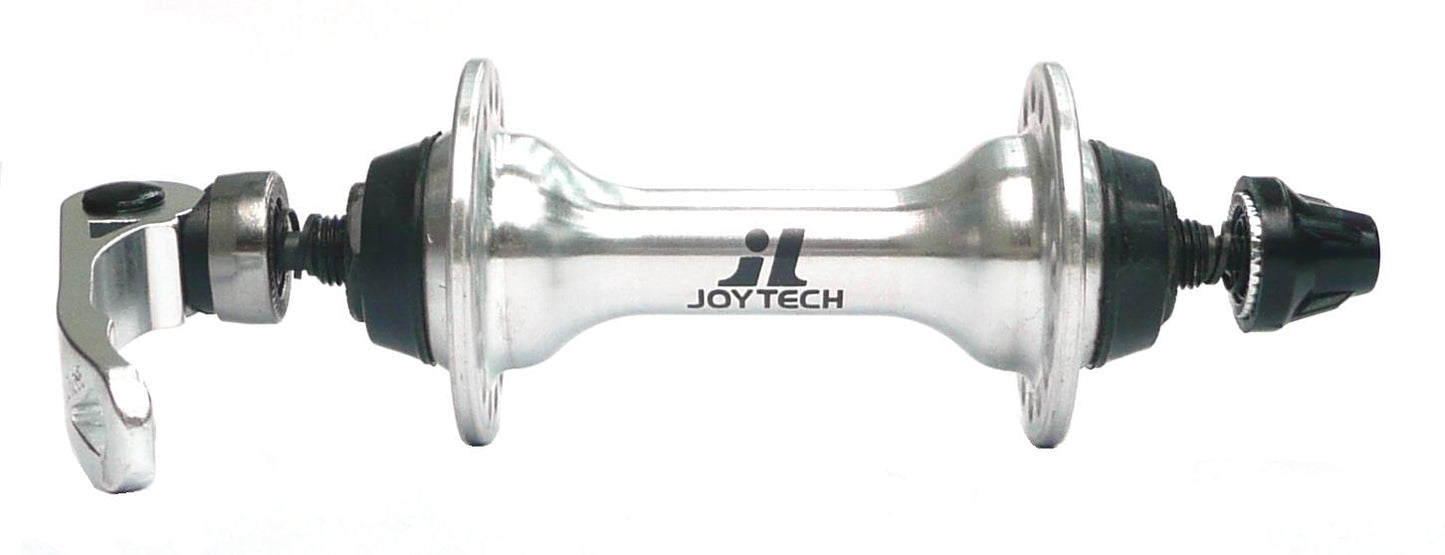 HUB Front, Q/R, Road, 36H, SILVER (Slotted, will take aero spoke)