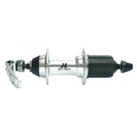 Hub, 8/10 Speed Q/R Silver 32H (130mm OLD) Joytech loose ball