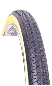 TYRE 27 x 1.1/4 like''MICH WORLDTOUR", Black w/Gum Walls (32-630)