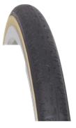 TYRE 700 x 23C, skinwall(more supple) BLACK with GUMWALL, Quality Vee Rubber Tyre (23-622)