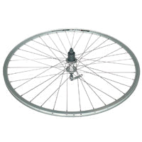 WHEEL 29er/700c Alex R450 D/W Alloy Rim, 8/10 Speed Cassette Q/R Hub, Mach 1 Spokes, REAR. ALL SILVER (Matching Front 93960)