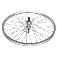 WHEEL - 24" JETSET S/W Alloy Rim, Screw On MultiSpeed Hub, Mach1 Spokes, REAR. ALL SILVER (Matching Front 94012)