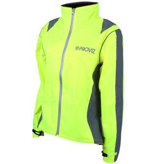PROVIZ Nightrider Ladies Jacket Yellow (UK14/US10) - High Visibility PV1510