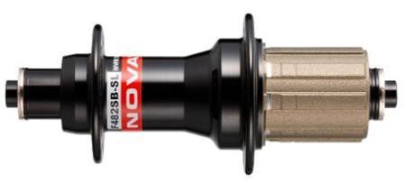 Hub, Novatec 8/11 Speed SuperLite Q/R Black 32H (130mm OLD) - B2 Body