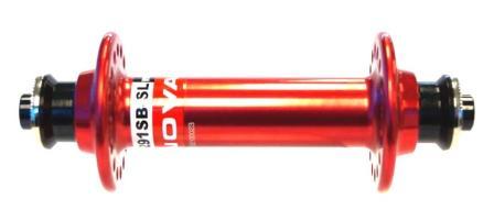 Hub, Novatec Front SuperLite Q/R RED 32H (RADIAL LACE ONLY)