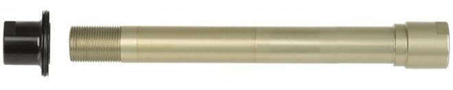 THROUGH AXLE 12mm 142mm OLD Axle ONLY Alloy for 4 in 1 rear set (For Specific Novatec Hubs Only) D162 conversion to D462 style with the F type body