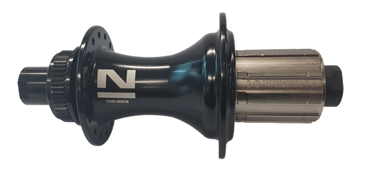 HUB "Novatec" Brand - REAR - 12 x 142mm - Centerlock disc - 32H - Sealed Bearings - 8/11 Spd - B2 Body - Black - W/Novatec logo