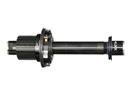 CASSETTE BODY - Alloy Shimano Micro Spline hub body for XD602SB, 6 pawl, Sealed Novatec Hub Body