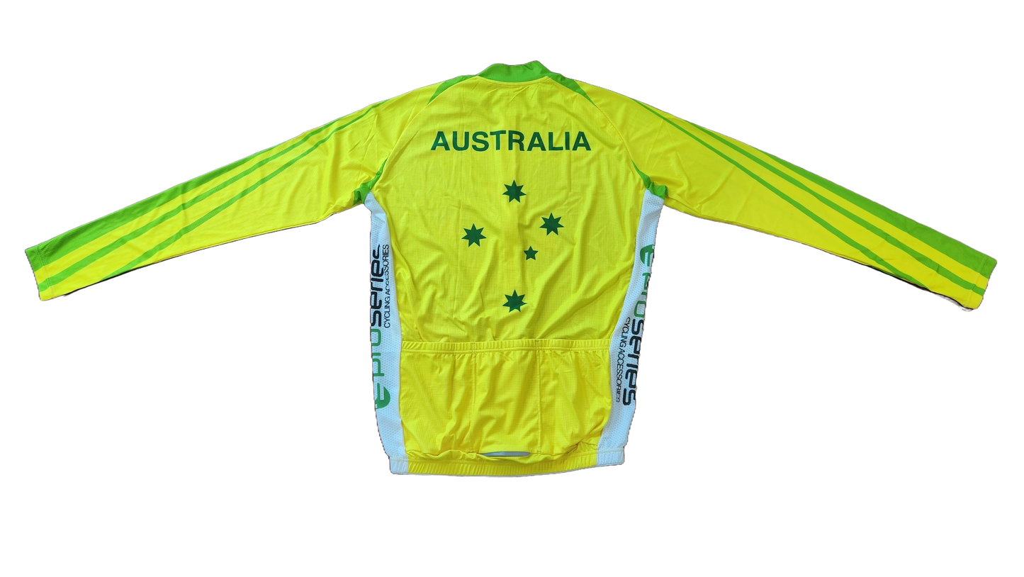 Jersey, TOURIST, SUMMER LONG SLEEVE, full zip, Australia design, MEDIUM