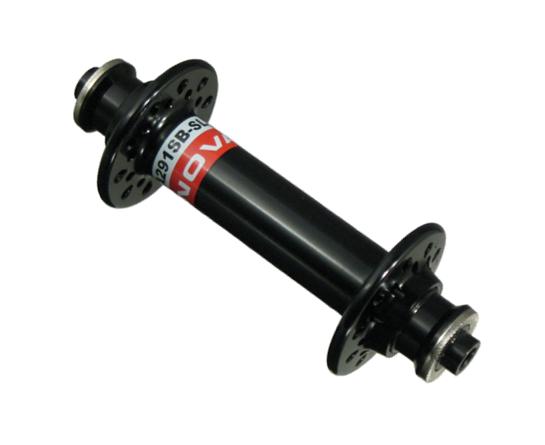 Hub, Novatec Front SuperLite Q/R BLACK 24H , W/O QR