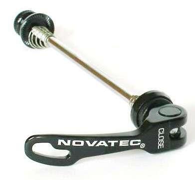SKEWER - Novatec, Front, Cro Mo Shaft, Nylon Bushings, 7005 Alloy Levers & Ends, 40g