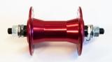 HUB Front, Nutted, BMX alloy axle 3/8 RED 36Hole 100mm OLD