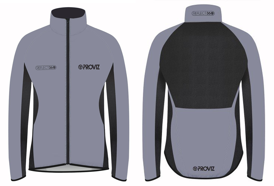 MENS PERFORMANCE JACKET - Proviz 360Reflect Performance, More Breathable, MEDIUM