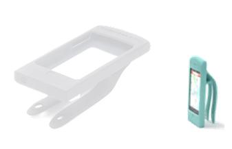 Dash - Silcone iPhone 5 Mount, Two Wheel Cool, CELESTE. Two Wheel Cool (special pricing, we are making room to expand our ranges)