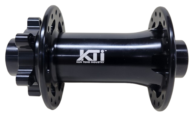 KT Hub - Front 6 Bolt Disc, 32H, BOOST 20 x 110mm, alloy, black