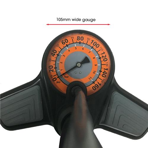 Jumbo Gauge Floor Pump