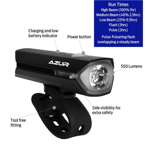 Ursa Light Set 550/45 Lumens - Smart Brake Light