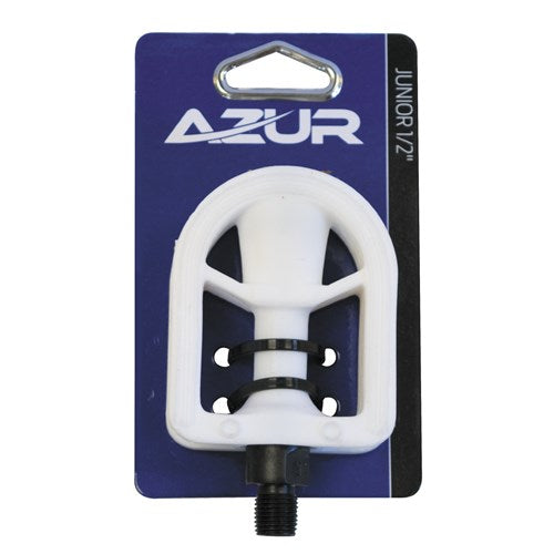 Pedal - Junior White 1/2"