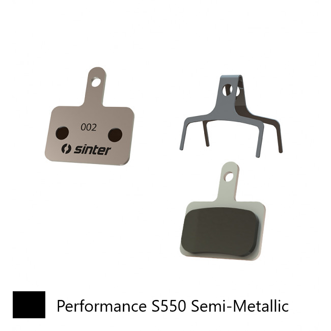 BRAKE DISC PADS - MTB & ROAD premium performance pads, BLACK, Shimano B type | Tektro |TRP Deore BR-M575 | BR-M525 | BR-M515 | BR-T615 | LX BR-T675etc Quality Sinter product Made in Slovenia