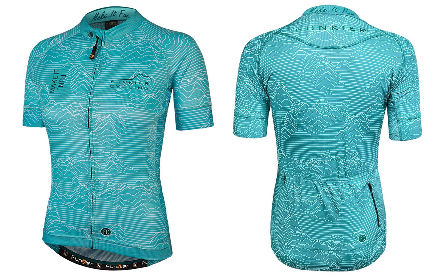 MINT PRO JERSEY - Ladies Race Fit, FUNKIER Pro Rossini - Womens SMALL