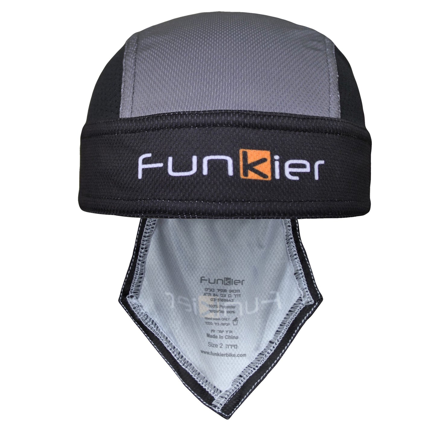 BANDANA - FUNKIER MIRANDOLA, One size fits all, BLACK