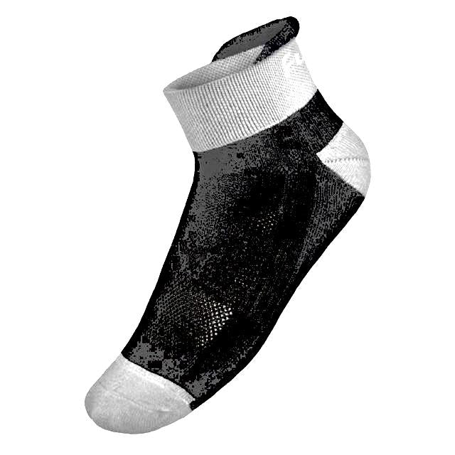 VOLPIANO SOCKS by Funkier - Black and White, Size 35-38