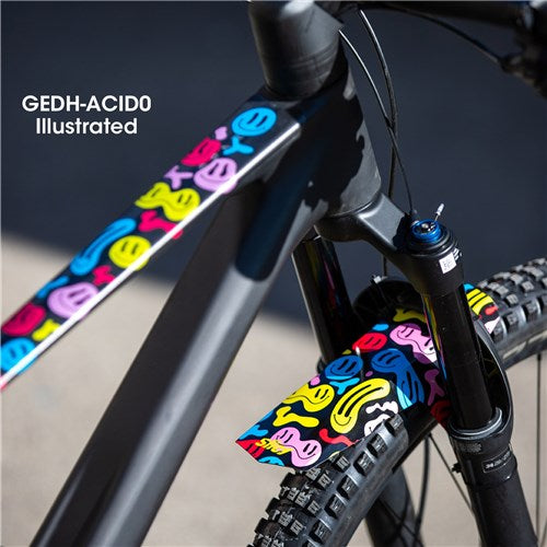 Enduro/Down Hill Mudguard - Auzzie Black Gloss