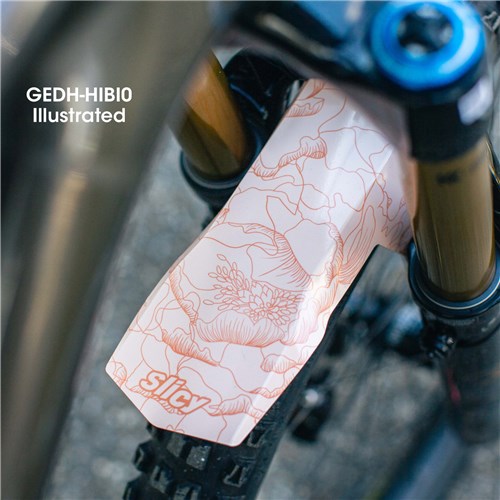 Enduro/Down Hill Mudguard - Hibiscus