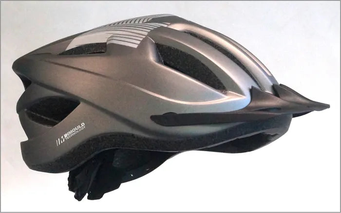 Helmet, FLITE, Inmould, Recreational Range, MATT BLACK, 54-56cm Small, AS/NZS Standard