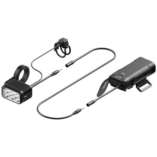 Blinder X 1800 with Battery and Bike/Helmet Mounts