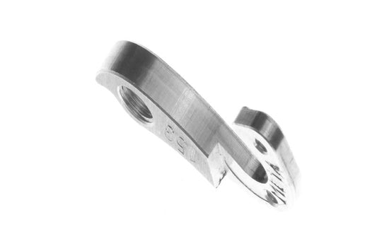 META CNC DERAILLEUR HANGER - Model 153, Material 6061 T651 Aviation Aluminium, CNC Machined, Silver, BH, BULLS