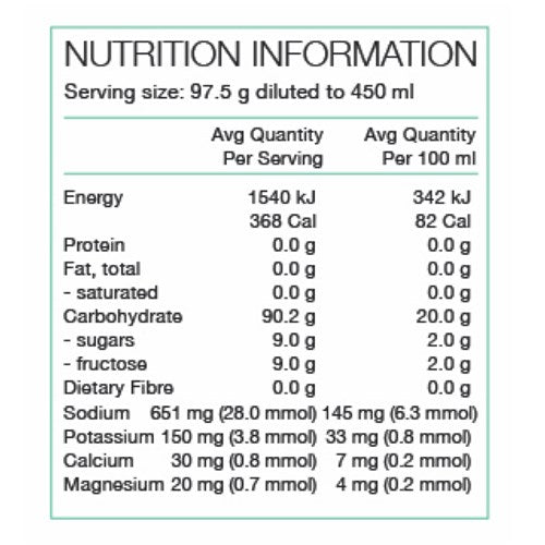 Performance + Race Fuel - Unflavoured 97.5g sachet - Box of 10 sachet