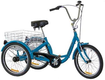 TRIKE 20" Coaster (Footbrake), 2500 Series (Designed in Australia) Lovely BLUE