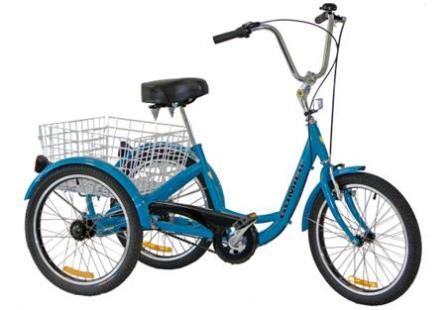 TRIKE 24" 6 Speed SHIMANO, 2500 Series (Designed in Australia) Lovely BLUE