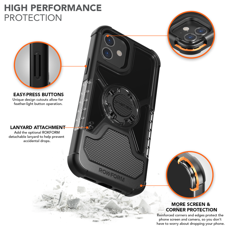 Crazy price reduction PHONE CASE - Rokform Crystal iPhone Case - 12 Mini Clear