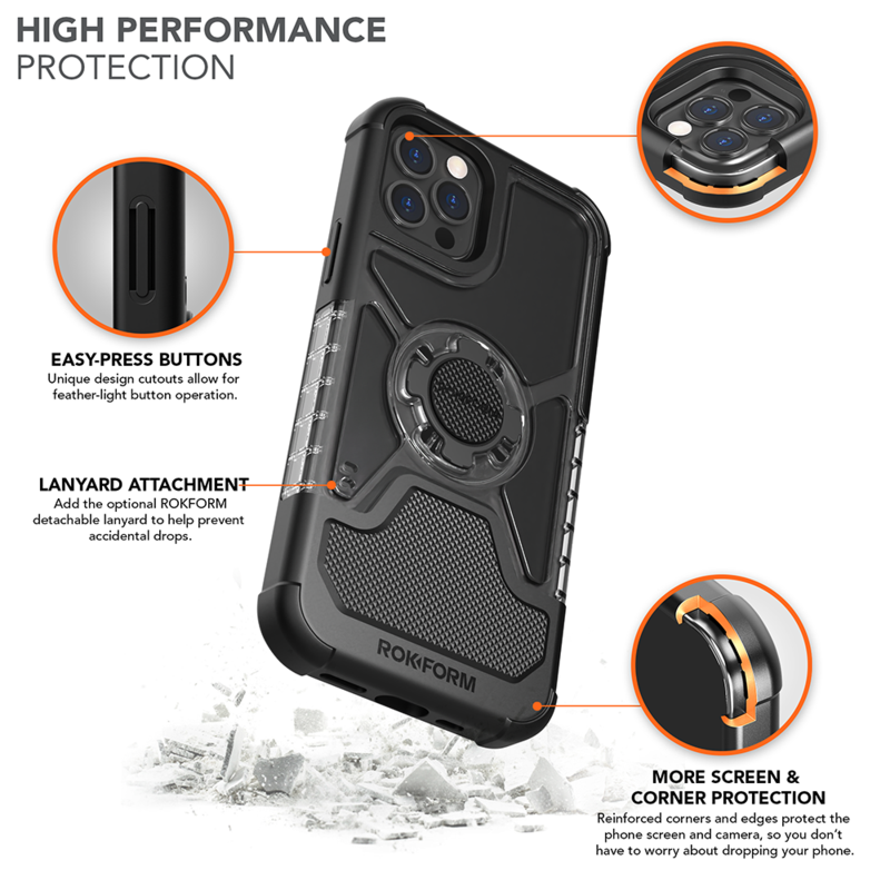 Crazy price reduction PHONE CASE - Rokform Crystal iPhone Case - 12 Pro Max Clear