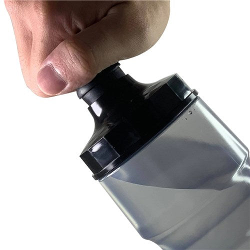 Water Bottle 700ml - Black/Orange