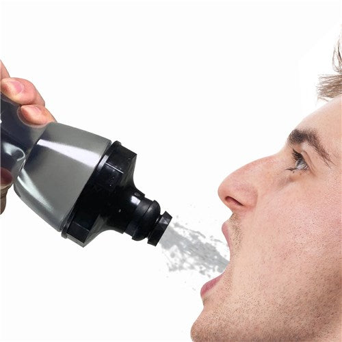 Water Bottle 700ml - Black/White