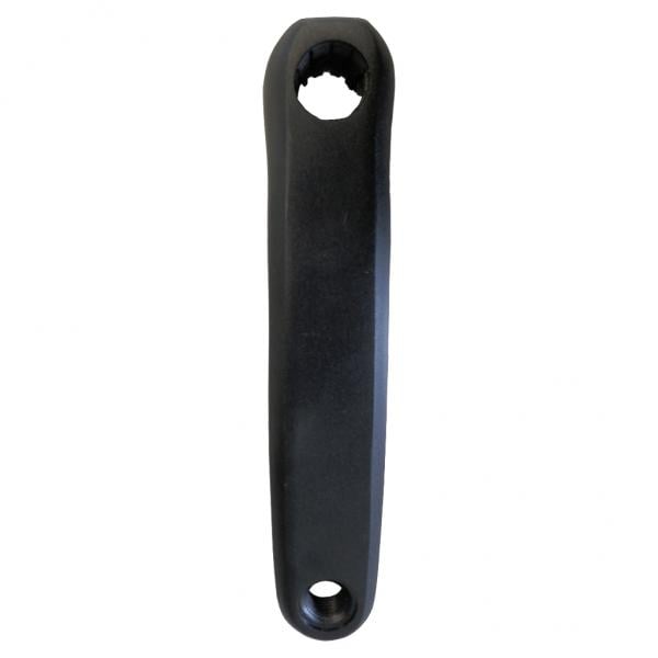 E-BIKE CRANKS, Pair, BOSCH GEN 2/4 - BROSE, MAGAN 3, ALLOY, MATT BLACK, LG 170mm, a Quality STRONGLIGHT product, 110004 - (NOT compatible with Bosch Gen 3 BNI spindle interface.)
