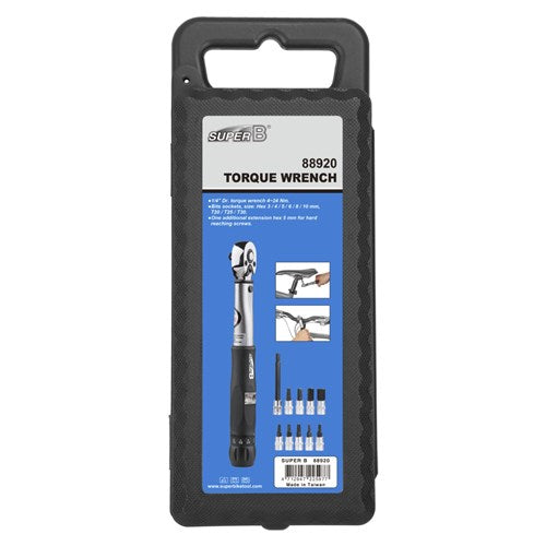 1/4" Drive Torque Wrench 4-24 Nm