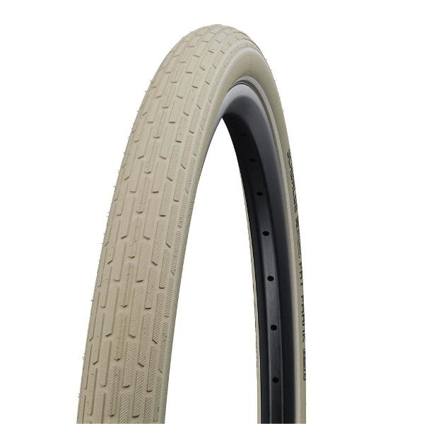 Schwalbe Fat Frank 700x 50C Kevlar Guard Creme Reflective Sidewall »