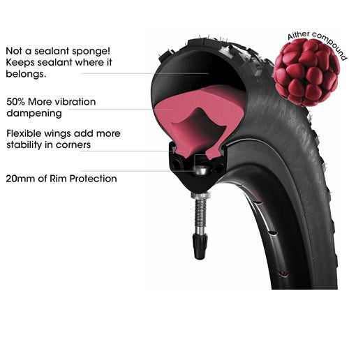 Tannus Armour Tubeless - 27"x2.1"-2.6" (45)