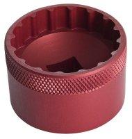 UNIOR - Bottom Bracket Socket, BBR60, Anodized Red 627620